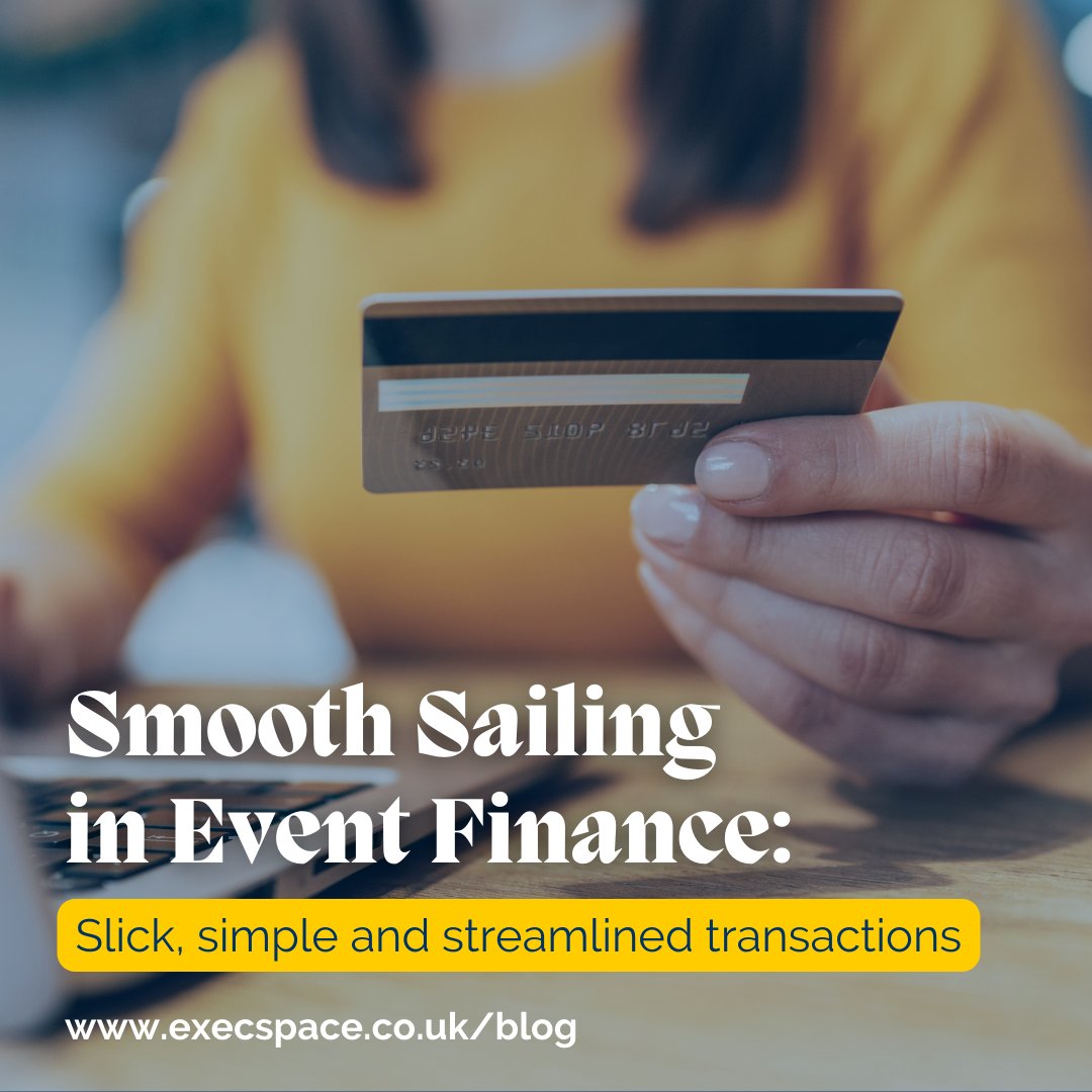 ExecSpace's tweet photo. If you're looking for effortless payment solutions, wave goodbye to those finance headaches with ExecSpace’s #BillbackService and virtual card payments! We’ve summarised the FAQs about the service in our latest blog: https://t.co/tx0J2NYOHX #EventFinance https://t.co/HiihbnjWzE