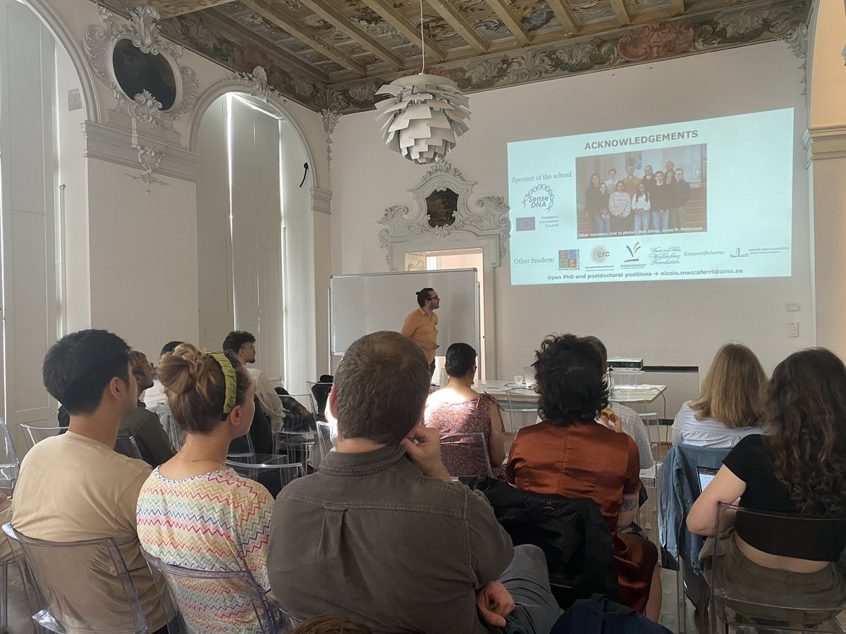 Plasmonica's tweet photo. Let’s start our final day of #PLASMONICASchool 2024 with @n_maccaferri from @UltraFast_Nano at @umeauniversity talking about Research Integrity &amp; Misconduct, something we should speak more and more!!  
This contribution was supported by #iSenseDNA project https://t.co/ndFDeZv6tt