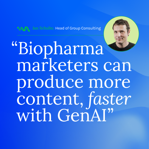 magnolia_cms's tweet photo. GenAI in biopharma marketing! 🤖🧬

Here are 7 key use cases: 

✔️ Content generation
✔️ Regulatory compliance
✔️ Automatic translation 
✔️ Content optimization
✔️ Personalization
✔️ Omnichannel campaigns
✔️ Customer service

Check out Jan’s article 👉 https://t.co/7tkP30jMBf https://t.co/sQ2TV7wZSv