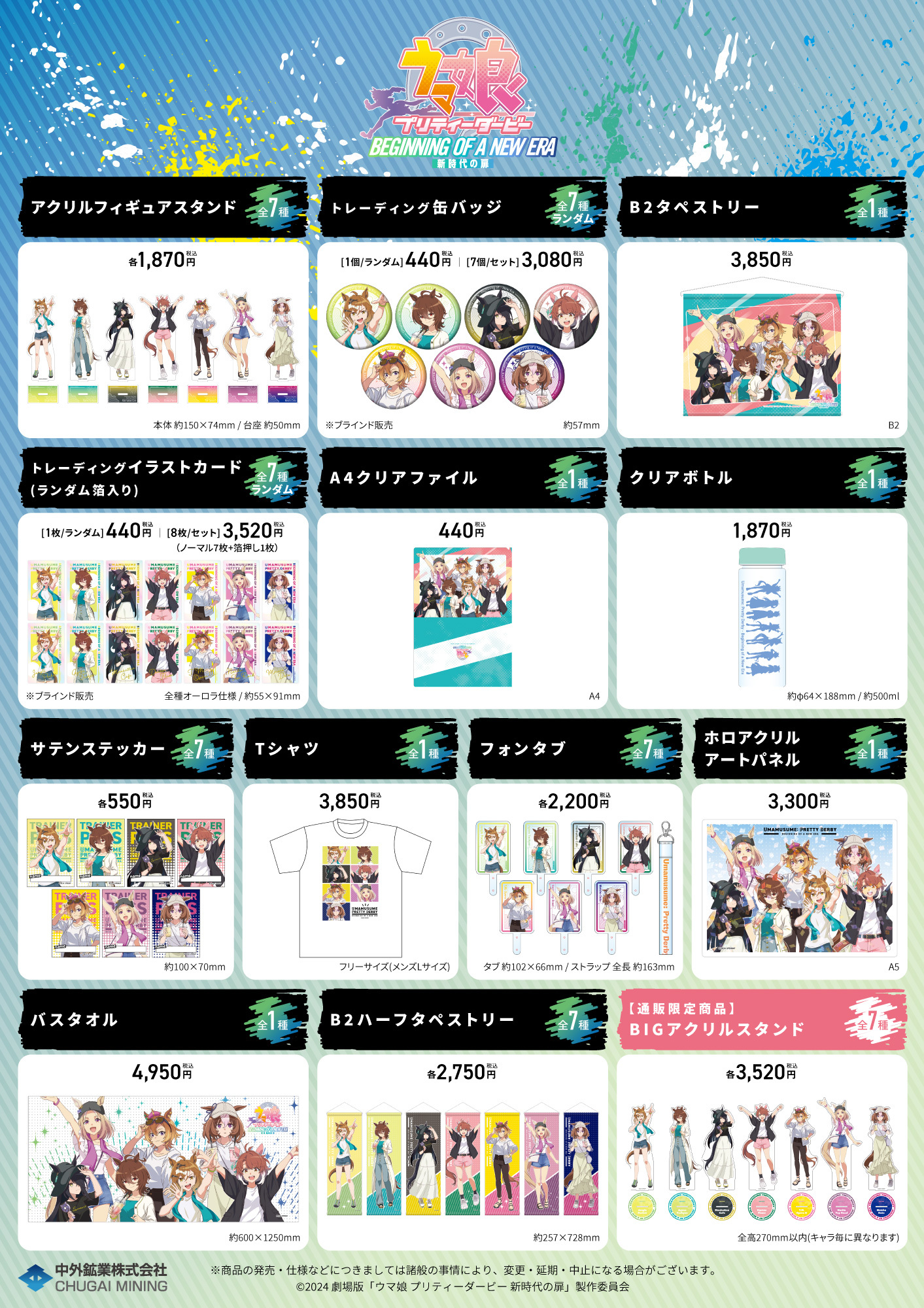 ウマ娘　新時代の扉　マルイ抽選会A賞　ウインドブレーカー 劇場版『ウマ娘 プリティーダービー 新時代の扉』POP UP SHOP in