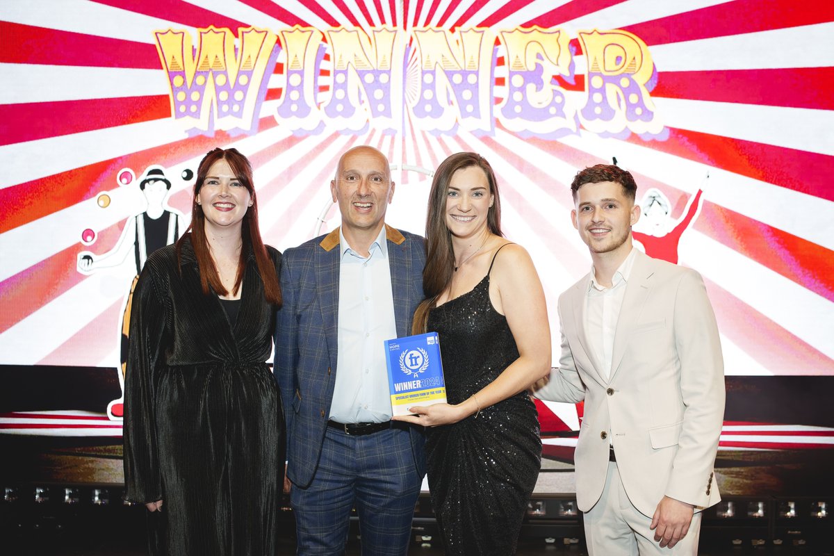 CrystalS_F's tweet photo. Specialist Broker Firm of the Year! 🙌🏆🎉 What a night for Crystal Specialist Finance at the Financial Reporter Brokers Choice Awards!  Thank you so much to every single broker that voted for us! 

#brokerschoiceawards #speciailstfinance #brokers #specialistfinanceuk #FRA2024 https://t.co/2VgCeolA1Y