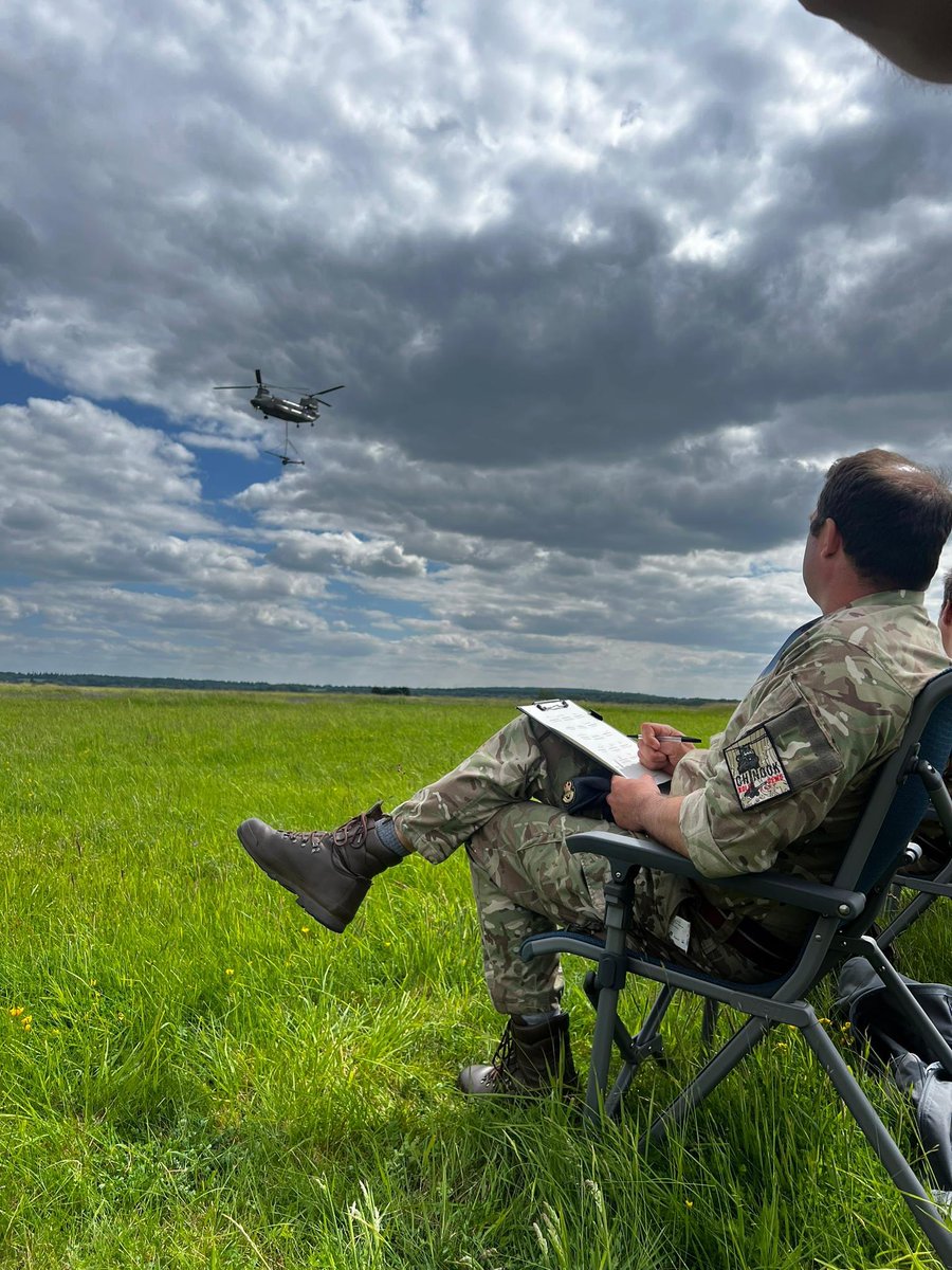 RAF Chinook Role Demonstration Team 2024 tweet media