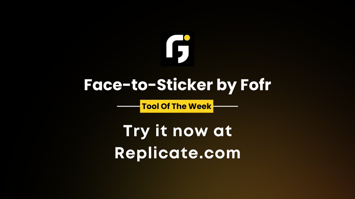 GrowthThrive's tweet image. 🔗 Try it Now:
Explore and create your stickers at Face-to-Sticker

Link : replicate.com/fofr/face-to-s…

#AI #StickerCreation #InnovativeTools #FaceToSticker #TechTools #DigitalArt