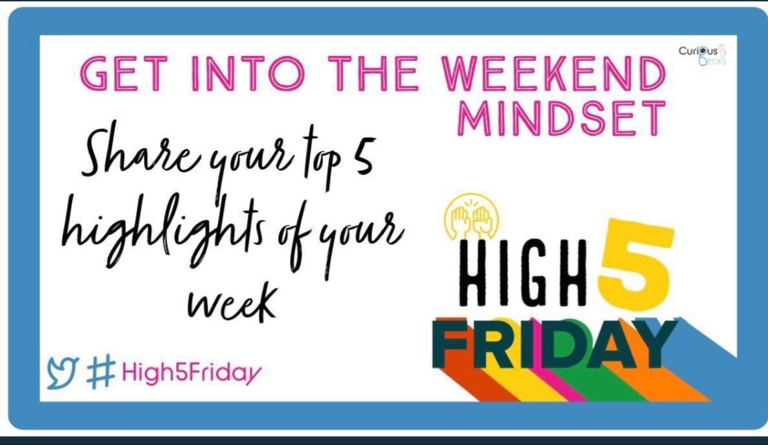 #High5Friday #QITwitter
☀️Launching introductory session to #QualityCoach programme
☀️ BI colleagues providing 1:1 support with creating pivot tables and slicing info
☀️PocketQI ICT colleagues
☀️Meeting - LD service priorities
☀️QI Hub Annual Survey  - measure how we are doing