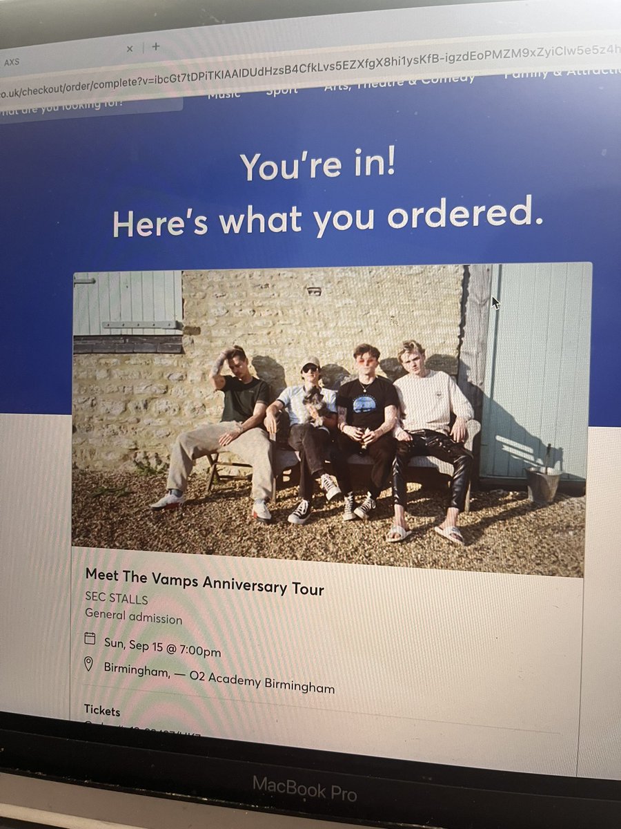 amyx_rose's tweet photo. You know it🫡 @TheVampsband https://t.co/ehX8Xl5LaJ