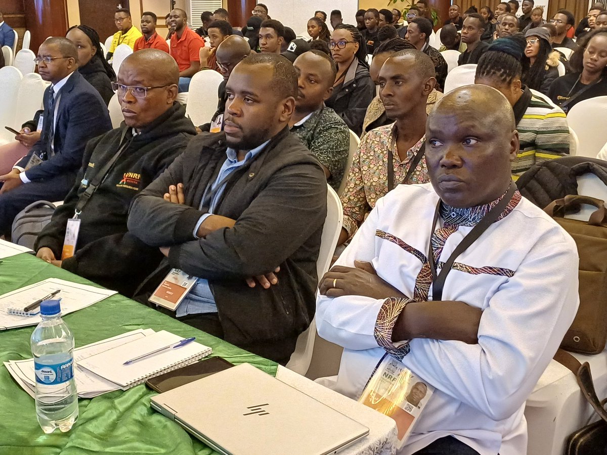 #Innovation Presentation session . We have entered in an interesting moment where hackathoners are presenting their spark! #NRFHackathon2024