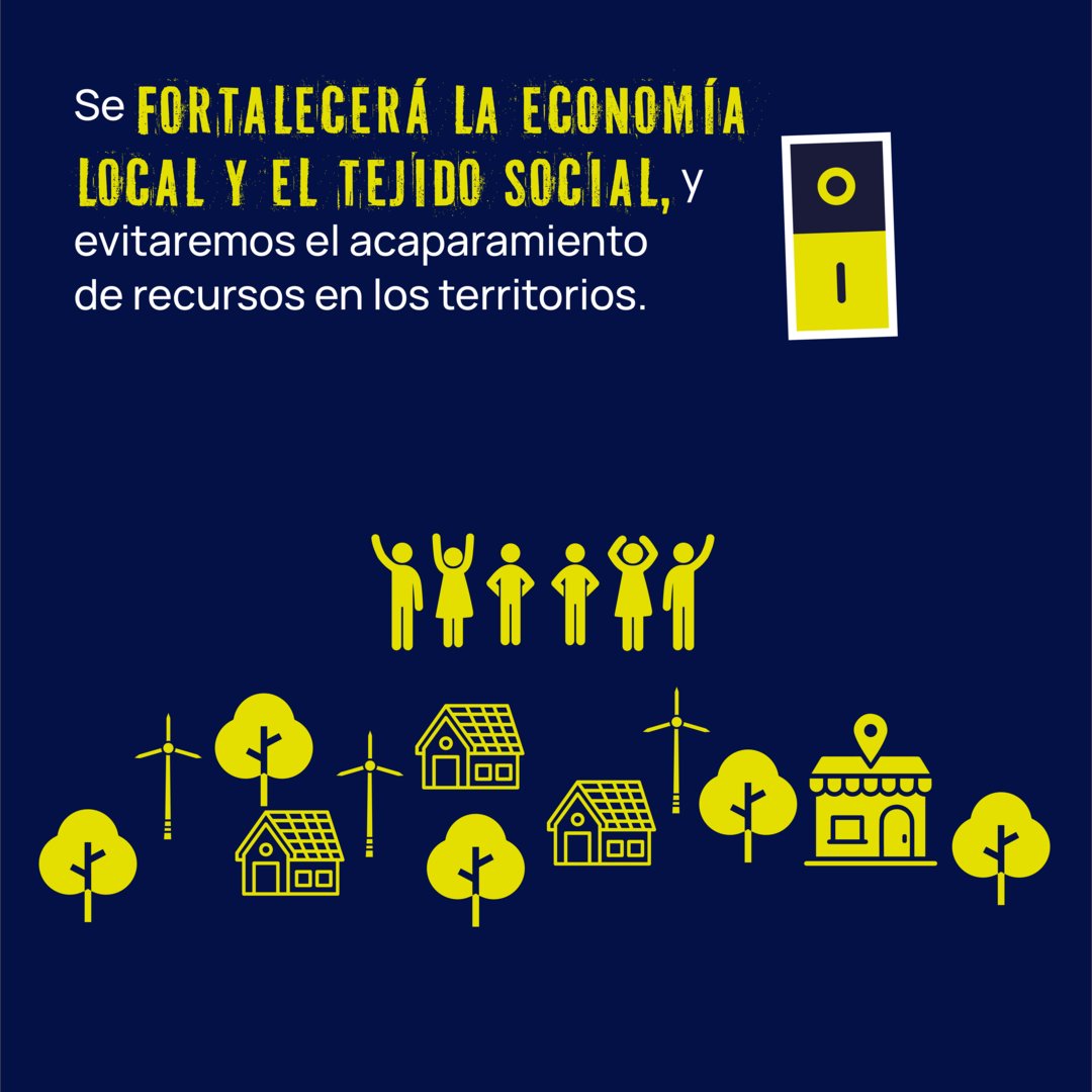 💪👷Más y mejor empleo local y el tejido social que evitará la instalación de proyectos centralizados como más macroparques eólicos o a base de #EnergíasSucias
⏰¡Tu puedes ayudar a impulsar el cambio! #EnciendeLaEnergíaComunitaria con tu firma⤵️
coalicionenergiacomunitaria.org/enciende-la-en…