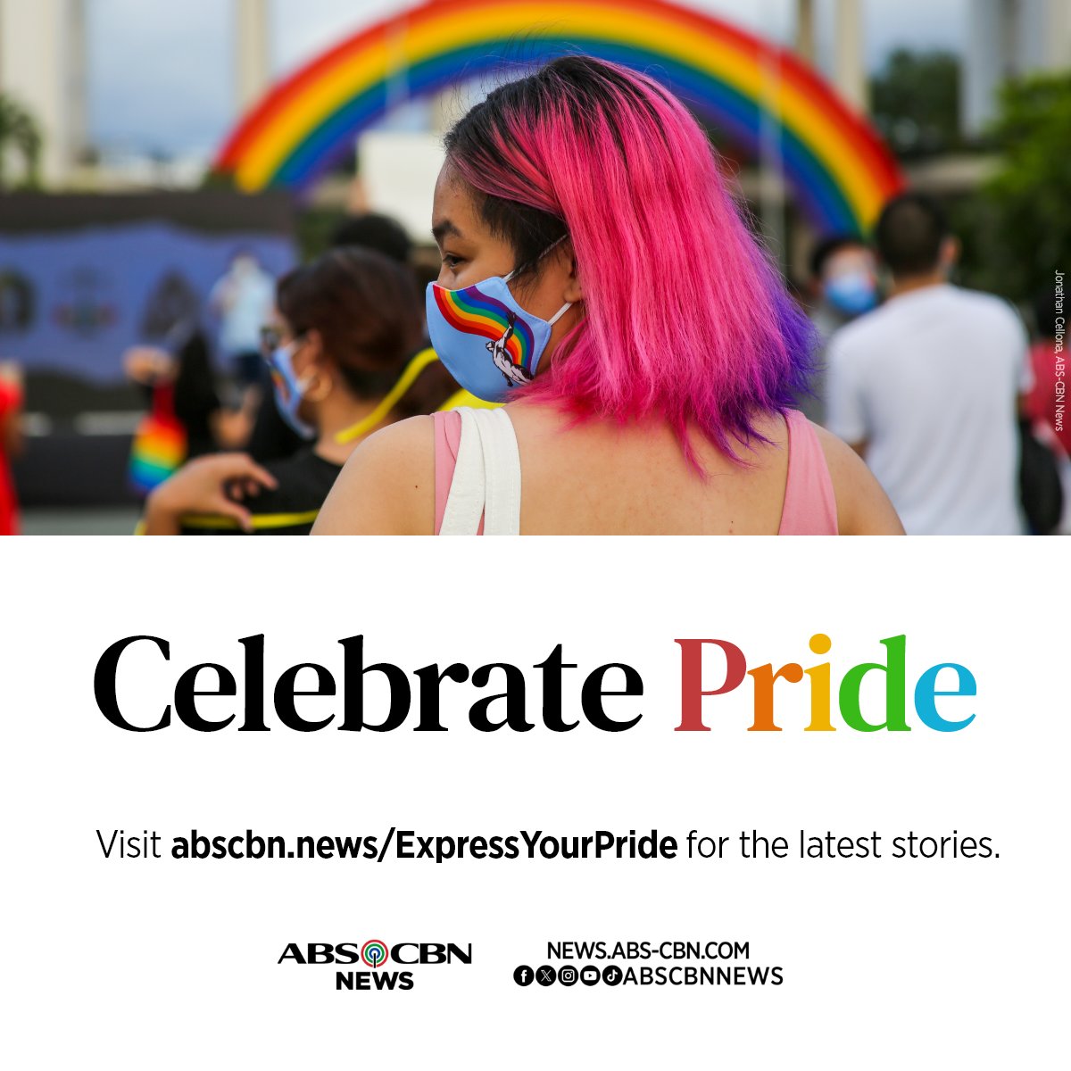 ABSCBNNews's tweet photo. Out or not, may nagmamahal sa inyo nang buong-buo. Andito kami para sa inyo, mga Kapamilya. Sama-sama tayong mag-#ExpressYourPride.
For #PrideMonth stories, visit https://t.co/R4G5ultj0q https://t.co/EzQuGNJn3I