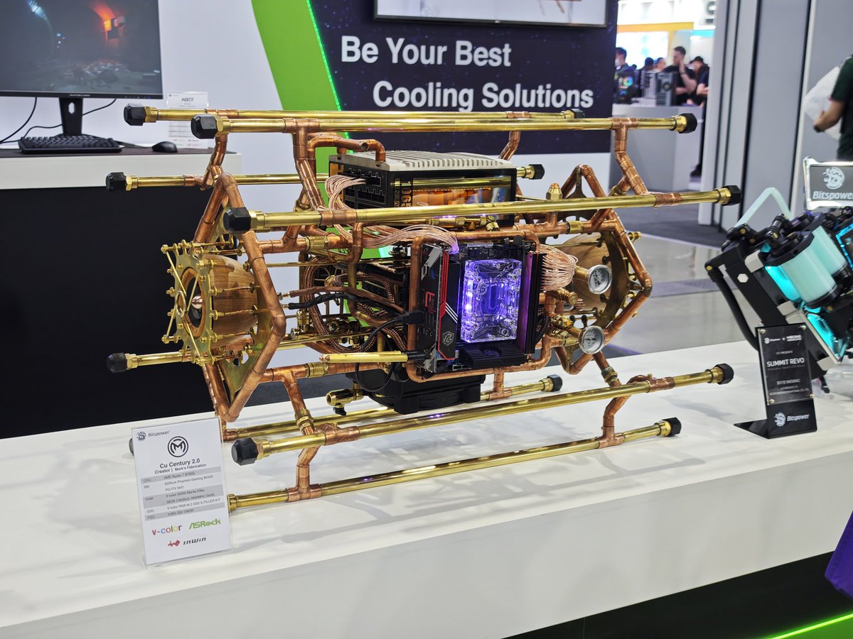 SASSAN99999's tweet image. #Computex2024 めちゃくちゃ楽しかった!
また来年も楽しみ😳
後日YouTubeで動画出します!