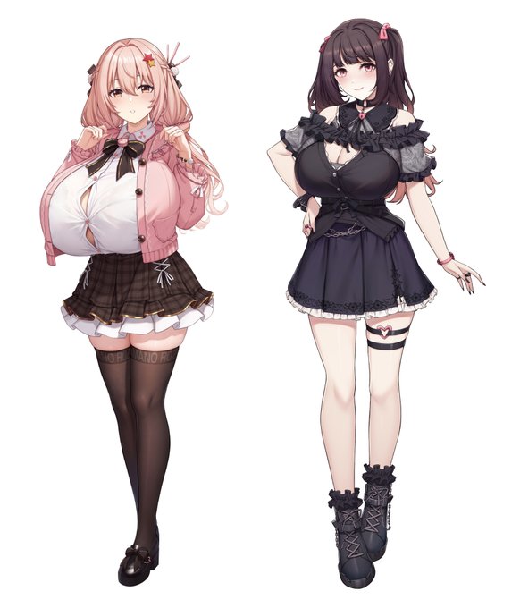 二人のキャラデザ❤️ 