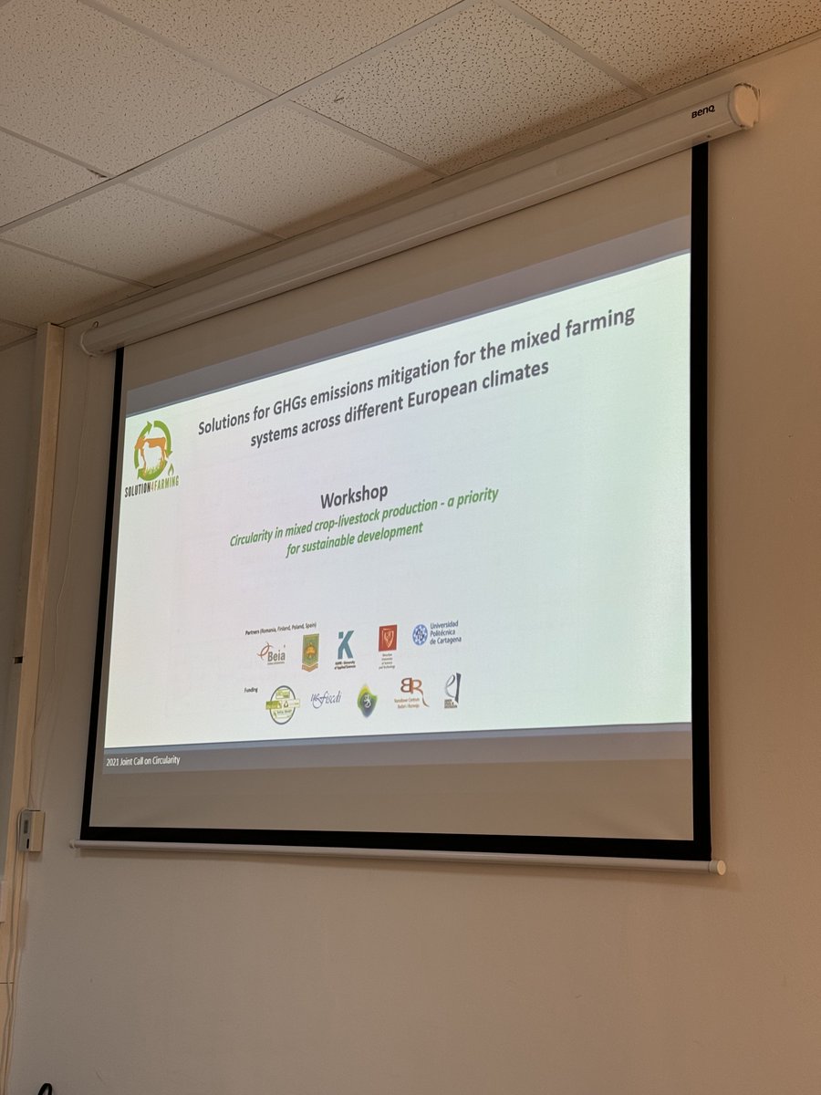 solution4farm's tweet photo. Excited to be a part of the 13th Intl. Conf. "Agriculture for Life, Life for Agriculture" at @USAMV_Bucharest! Today, we'll present our innovative Solution4Farming project at the roundtable discussion. Let’s revolutionize sustainable farming together! https://t.co/dc2694WJjb