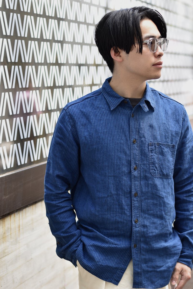 SMACLO's tweet image. ロープ染色のリネン100％生地にて製作したヴィンテージルックなワークシャツ
ameblo.jp/smaclo-2/entry…
#smaclo #pherrows