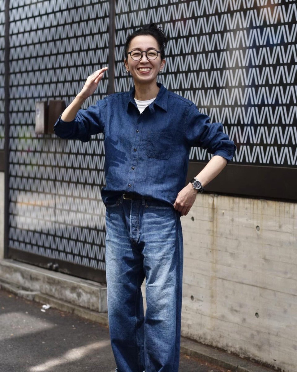 SMACLO's tweet image. ロープ染色のリネン100％生地にて製作したヴィンテージルックなワークシャツ
ameblo.jp/smaclo-2/entry…
#smaclo #pherrows