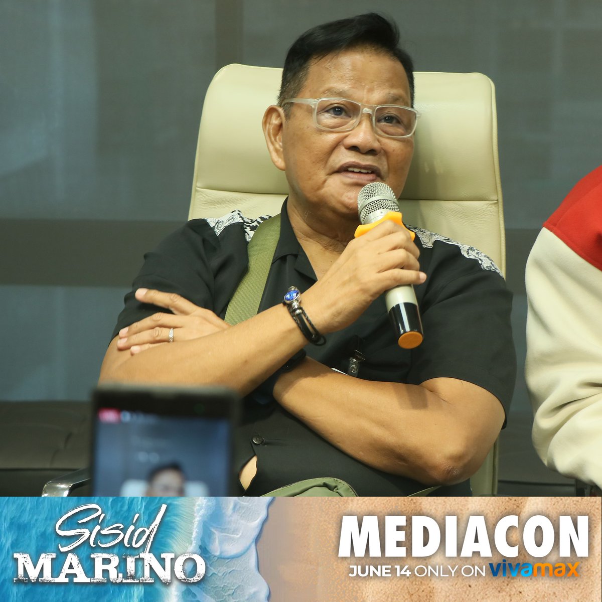 VMXPH's tweet photo. LOOK: 'SISID MARINO' Media Conference
Abangan ang Vivamax Original film, 'SISID MARINO'! Starring #JuliaVictoria, #Ataska, #CarizManzano, #JohnMarkGarcia and more! Directed by Joel Lamangan.
World Premiere this June 14 only on Vivamax!
Watch it here 👉 https://t.co/Yc3DYSxQgy https://t.co/sLoa5qPdeA