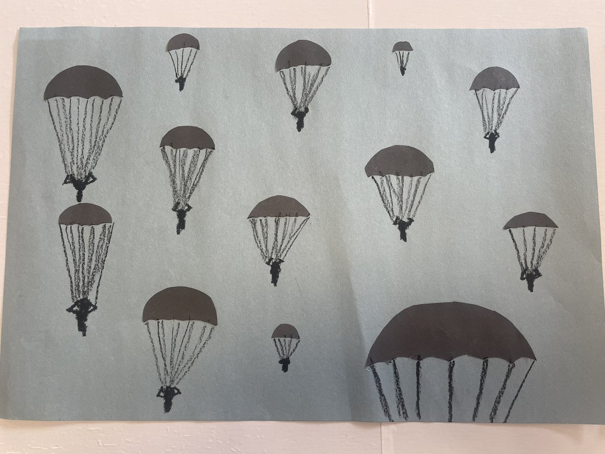 GracemountESB's tweet photo. We dedicated the day to commemorating the 80th anniversary of D-Day yesterday. Lots of great creativity!! https://t.co/BgKxUuJK4S
