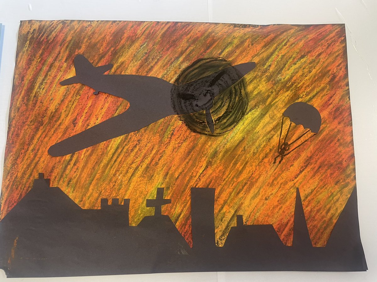 GracemountESB's tweet photo. We dedicated the day to commemorating the 80th anniversary of D-Day yesterday. Lots of great creativity!! https://t.co/BgKxUuJK4S