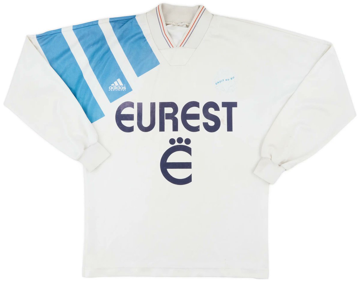 FinderShirt's tweet image. #Repairers #footballshirts 
FAIR CONDITION BARGAINS
1993-94 Olympique Marseille Home L/S Shirt - 3/10 - (L) £49.99
1990-92 Sheffield United Home Shirt - 5/10 - (L)
£79.99
Don't forget to use FINDER10 for an extra 10% off SITE WIDE.
classicfootballshirts.co.uk/new-products1.…
