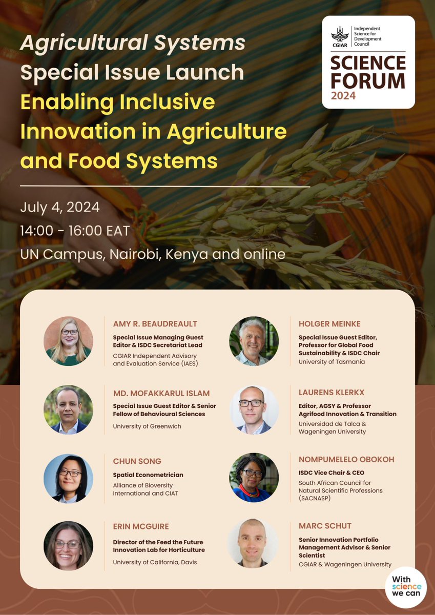 NRInstitute's tweet photo. 🌍 NRI's Dr. Mofa Islam presents at @isdc_cgiar Science Forum 2024! 🎉 Insights on inclusive agri-food innovation. Join on July 4th 14:00-16:00 EAT, UN Campus Nairobi/online 🌾🔬 Learn more: https://t.co/DH2MrRgQJw #ISDCForum24 #WithScienceWeCan #CGIARScienceWeek #NRIimpact https://t.co/8CqeXmi0DP