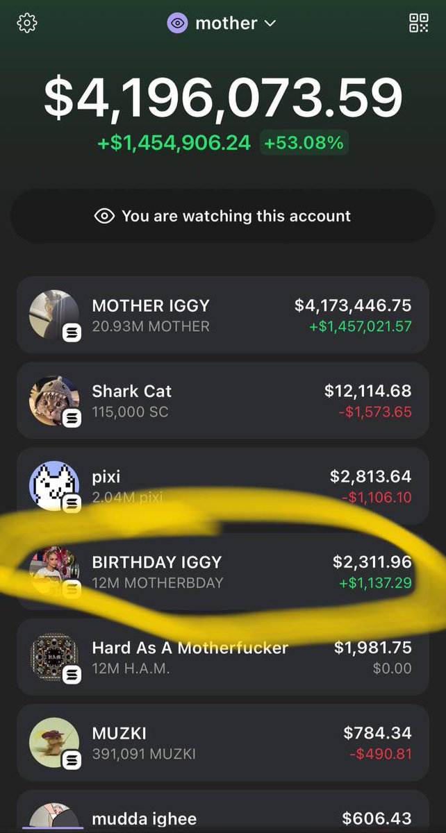 bullrunvidzy's tweet photo. @IGGYAZALEA $MOTHERBDAY IGGY 🎁🎁🚀🙏🙏

Early present in your crypto wallet from the motherbday family https://t.co/5Yr3izHmhk