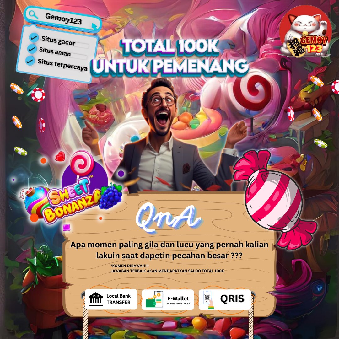 gemoy123vip's tweet photo. 100k untuk kamu yang ikutan event qna di facebook kita..!! ayo gas intip Facebook kita  FB : https://t.co/sF27Fms2ru https://t.co/4fAqrQtEgH