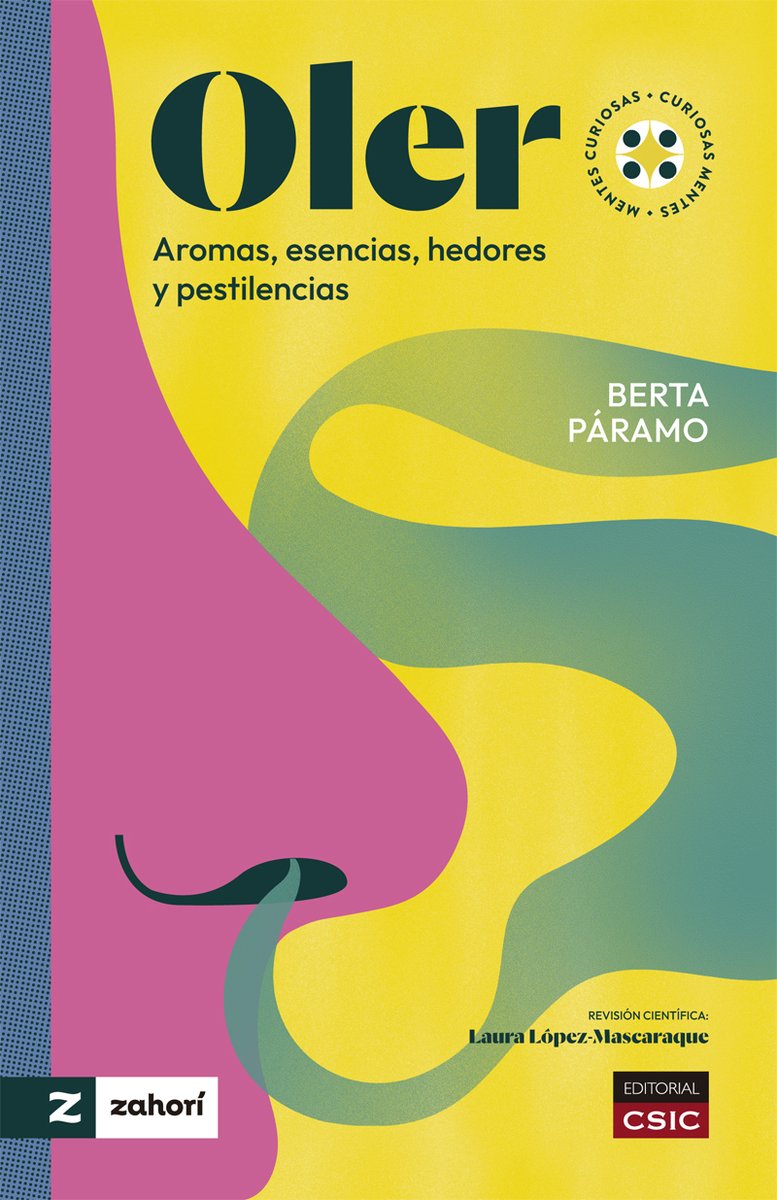 CSICdivulga's tweet photo. 📣 ¡Hoy! Presentación de 'Oler' y 'Bichos' (ambos de @BertaParamo), de la colección 'Mentes Curiosas, Curiosas Mentes'. Habrá también una experiencia olfativa con @LOPEZMASCARAQUE 👃 Viernes 7 a las 19:30h en el Pabellón Infantil de la #FLMadrid24 ➡️ https://t.co/07CbeoaP6z https://t.co/K5O6XSppry