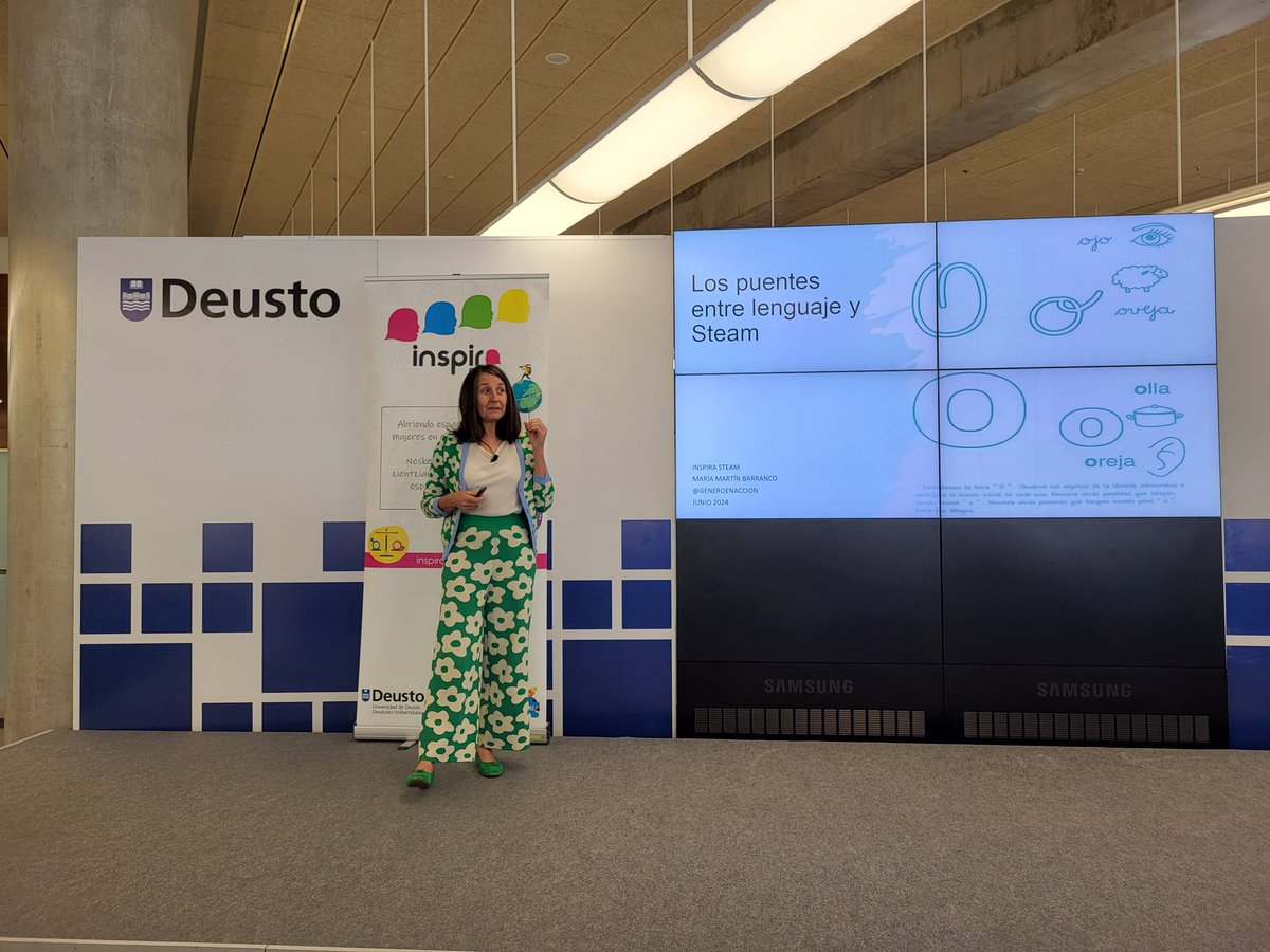 loretahur's tweet photo. "Las mujeres tenemos que adaptarnos a los espacios diseñados por y para señores. Y luego nos dicen, siéntete como en casa". Inmensa siempre @generoenaccion #inspiraSTEAM https://t.co/JD6PkykBcC