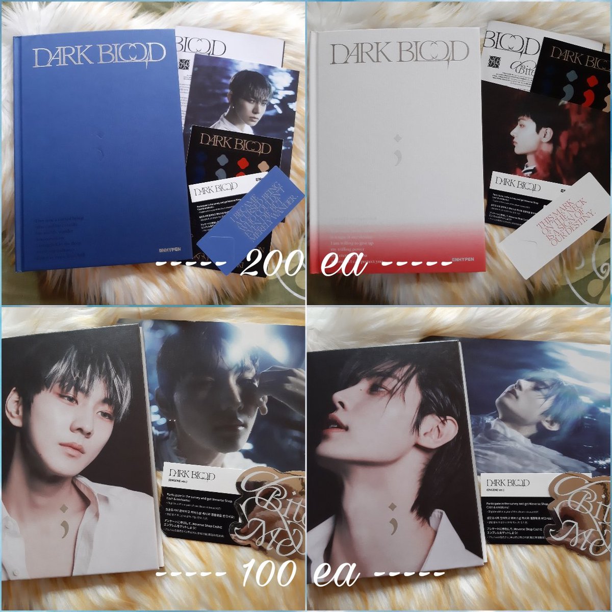 _maisyjay's tweet photo. wts lfb ph #_maisells

❥･ decluttering sale

- prices are included in the pictures
- no dents ex. ob (has minimal dent)
- prio payo, dop w/ 50% nrdp

° gcash
° j&amp;t

🏷️enhypen orange blood dark blood unsealed album lenticular weverse pob jungwon heeseung jay sunghoon ni-ki https://t.co/6eEjnuqR79