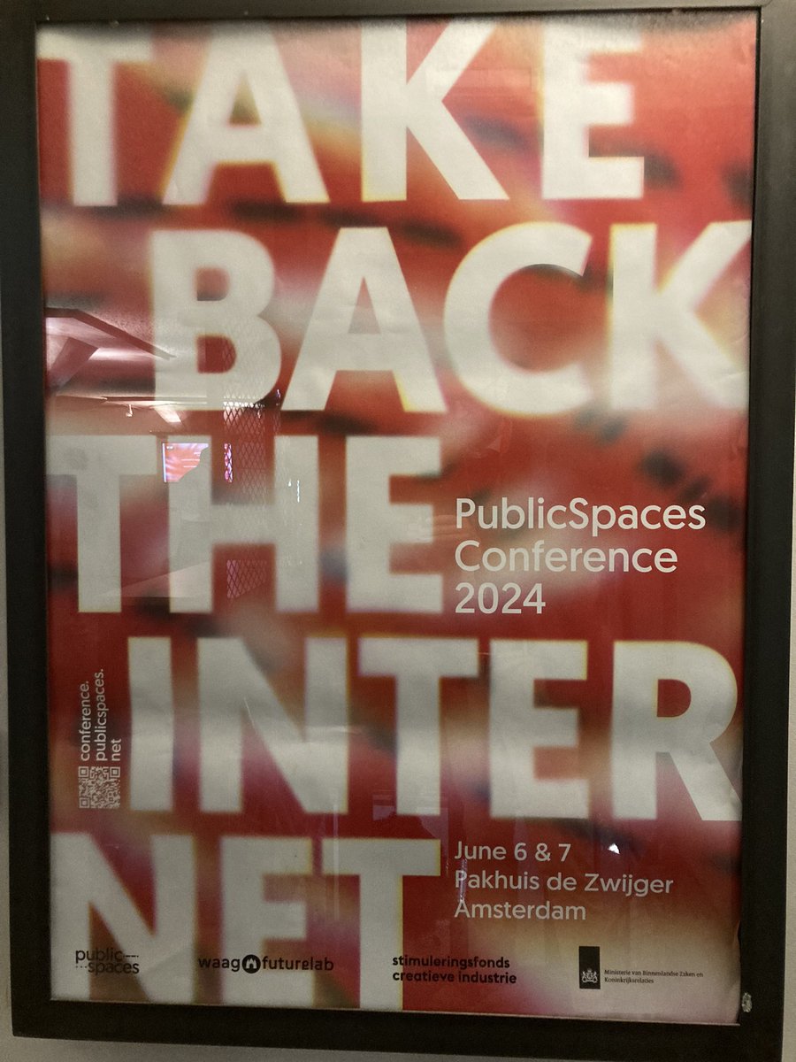 tbonini's tweet image. Join me and @tpoell at #publicspaces Amsterdam today at 1pm in a conversation about our book (with @EmilianoTrere) Algorithms of Resistance (@mitpress)  conference.publicspaces.net/en/session/alg…