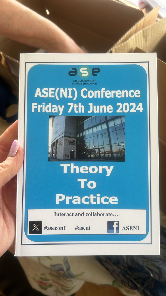 Wishing everyone at ASE’s Northern Ireland Conference a fantastic day in Belfast! Attendees, do share your insights – we look forward to hearing about all the fantastic CPD and networking. 

#ASENIConference