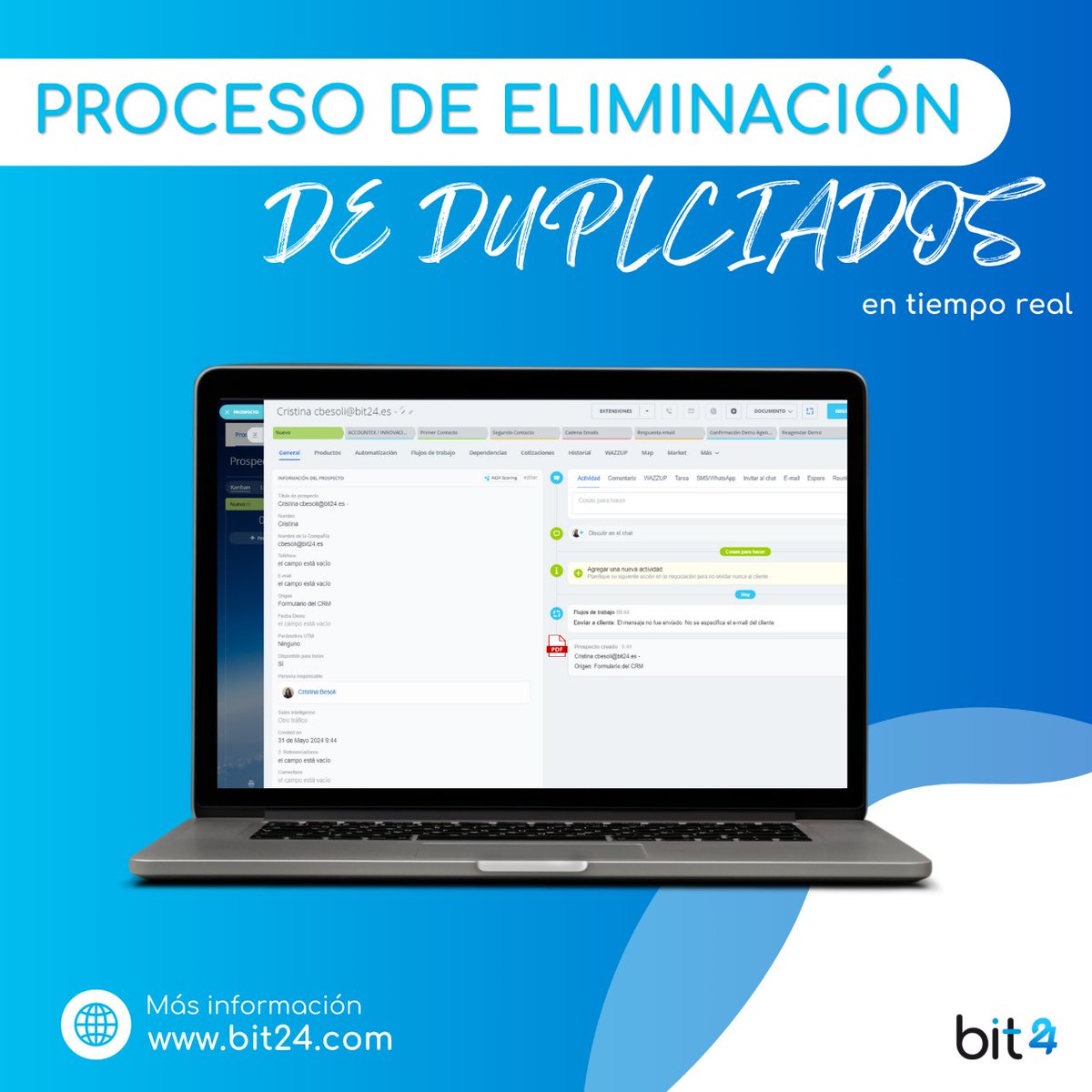 bit24es's tweet photo. ¡Automatiza la Interpretación de tus PDFs en Bitrix24! ✨📄

🚀 Extrae y revisa información de tus documentos automáticamente. Ahorra tiempo y reduce errores. 🚀

🔗https://t.co/72ygHdYUGk

 #PDF #bitrix24 #bit24 #integracionbitrix24 #bitrix24enespañol #crm #software https://t.co/xc1bZwYDMu
