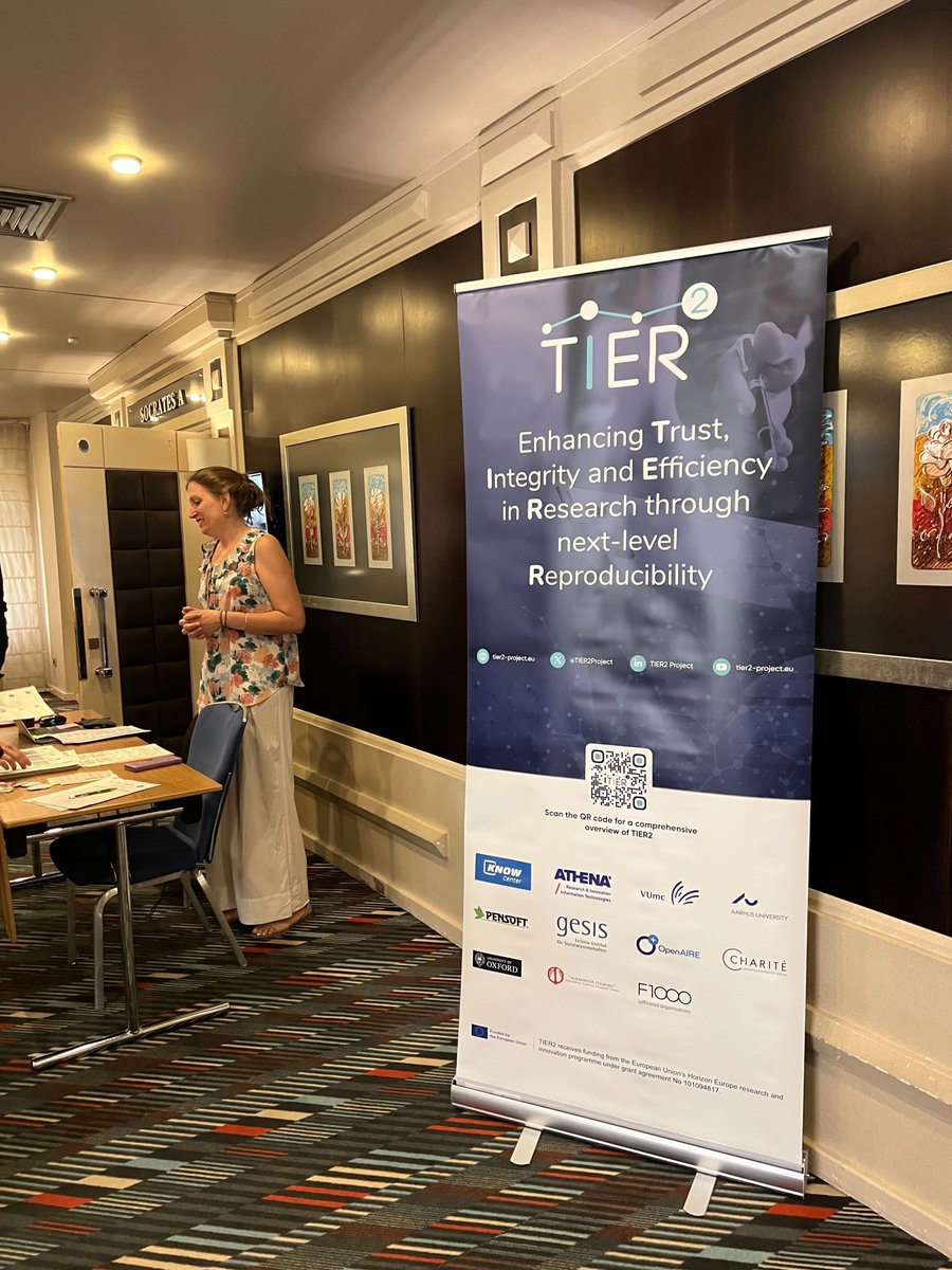 Pensoft's tweet photo. 🗓️Today, at the @TIER2Project's annual meeting in Athens🇬🇷, we'll hear about the progress of each work package.

👏Our @DechinaAdriana's will share the progress in "Communities, #Communication &amp; #Dissemination", which us at #Pensoft are honoured to be leading.

Follow #TIER2AGM🖱️ https://t.co/IbBqf19Q2K