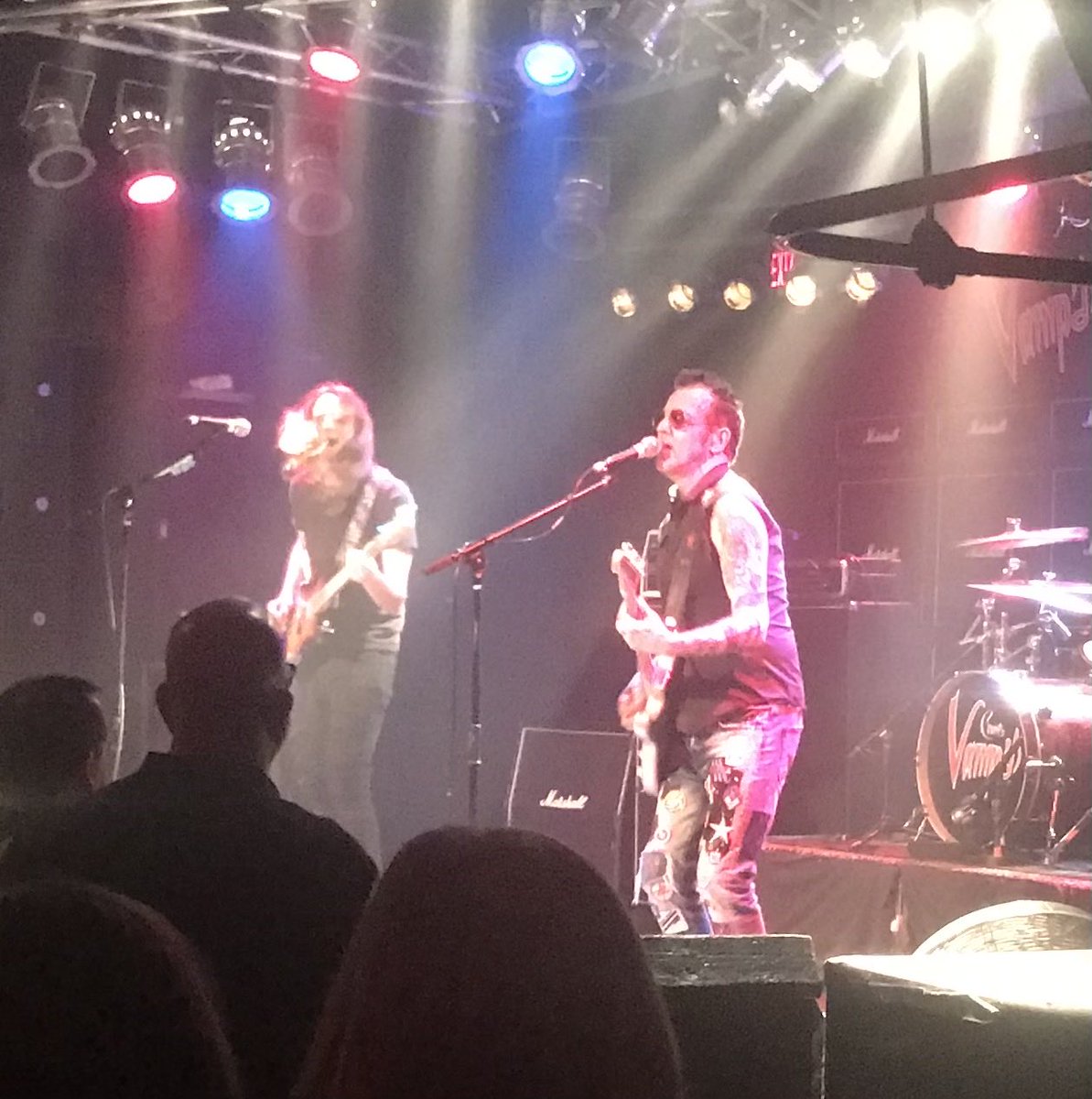 Awesome show tonight at Vamp’d Vegas with Stoney Curtis Band and Gary Hoey🎸