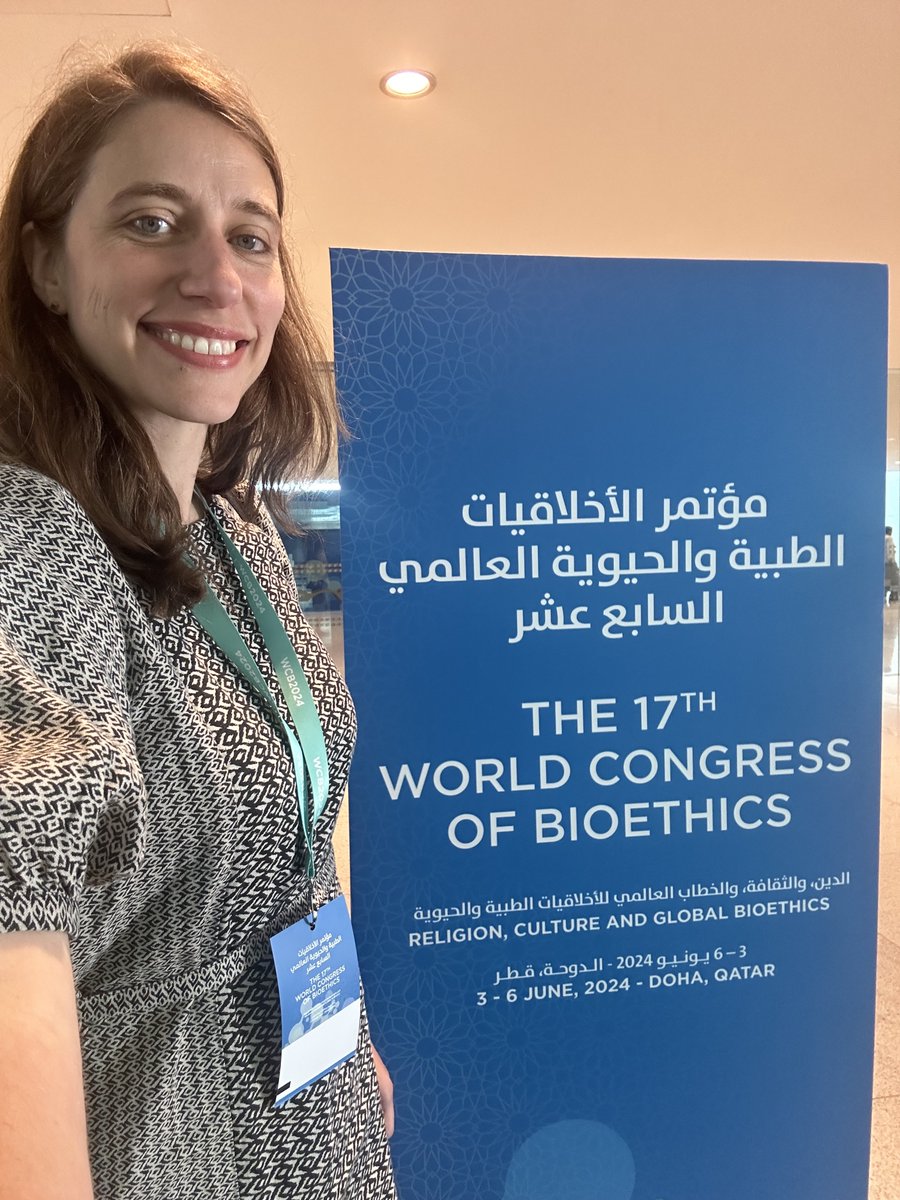 Wonderful to be in conversation with bioethicists from around the world when presenting about Variant Bio’s approach to genomic research and drug discovery at this week’s World Congress of Bioethics in Doha, Qatar #WCB2024