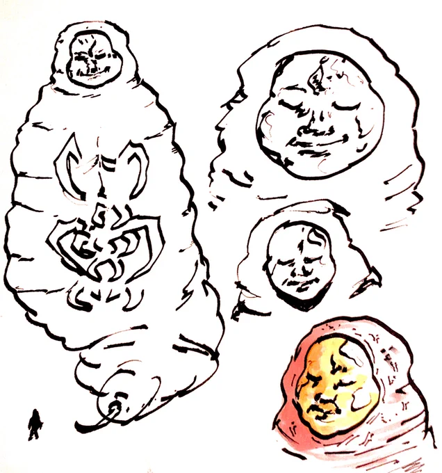 do you Guys like my big ugly grub demon thing I Made 