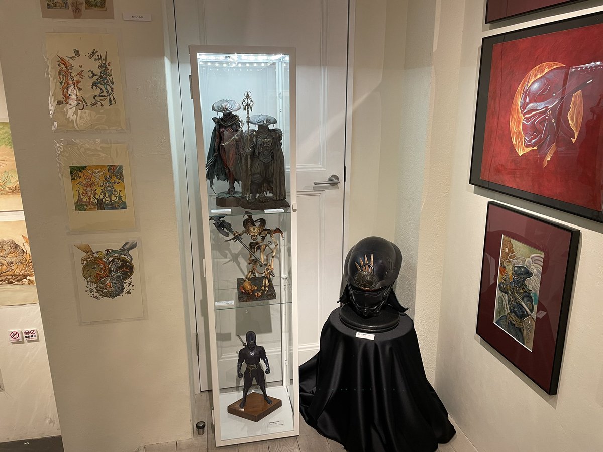 雨宮慶太　仕事展　
6月8日〜23日

amemiyakeita.com/kai/

竹谷隆之さんは雨宮さんとのお仕事（主に造形関係）で関わってまいりました。
今回の展覧会ではそういった関連する造形作品も展示に参加させていただいております。

✳︎今回、初出しの作品もございます。お楽しみに！