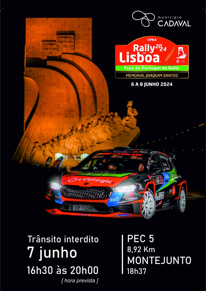 cmcadaval's tweet image. Dia 7 de junho, o Rally de Lisboa volta a percorrer as sinuosas vias da Serra de Montejunto. Esta prova de automobilismo, de novo com estatuto internacional, é organizada pelo CPKA - Clube de Promoção de Karting e Automobilismo. 

Mais informação👉cpka.pt/rallydelisboa/…
#cadaval