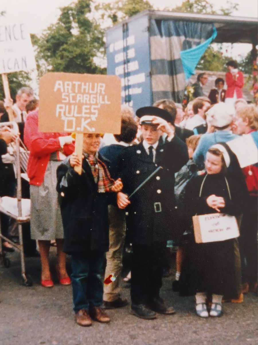 My sister just sent me this. I won a fancy dress competition in 1984 in Castlerea. I dressed up as a miner. Handcuffed to my friend. Who went on to become a member of the Gardai Siochana. A decent one too.