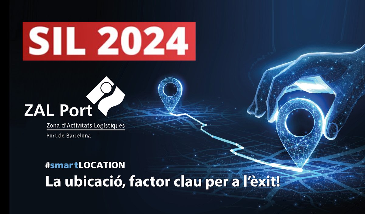 ZALportBCN's tweet photo. Avui és l'últim dia de @SILBarcelona!🚀
📲 Èxit de convicatòria a la fira amb 650 empreses participants i la presentació de 176 projectes innovadors del sector logístic
📍 Visita l'estand de @ZALportBCN D466 i descobreix com optimitzar la teva distribució amb la #smartLOCATION https://t.co/532A2Xhu6n