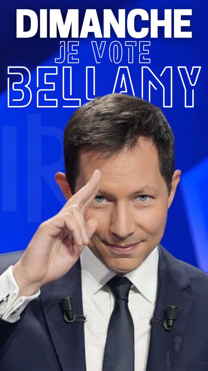 SashaOrcel's tweet photo. Le 9 juin, prenez 5 minutes pour voter @fxbellamy. 
#AvecBellamy https://t.co/Ev8UhUYDyd