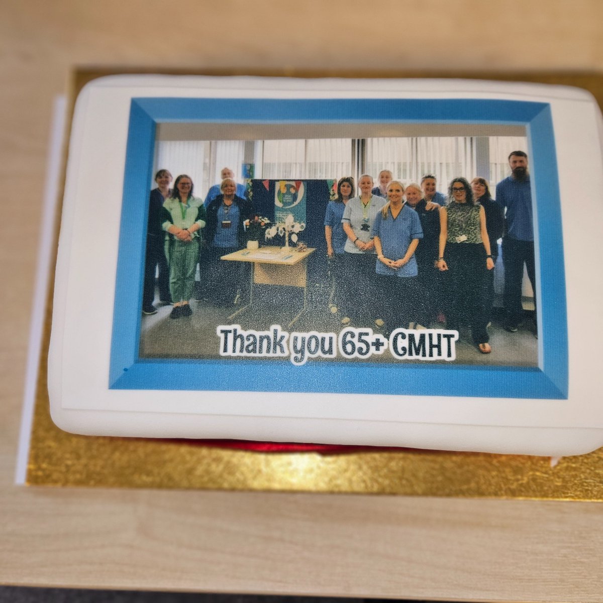 When students love their placement so much they turn your team in to a cake. Well done Care Home Liaison! Thanks Omar! He knows #westisbest 😉