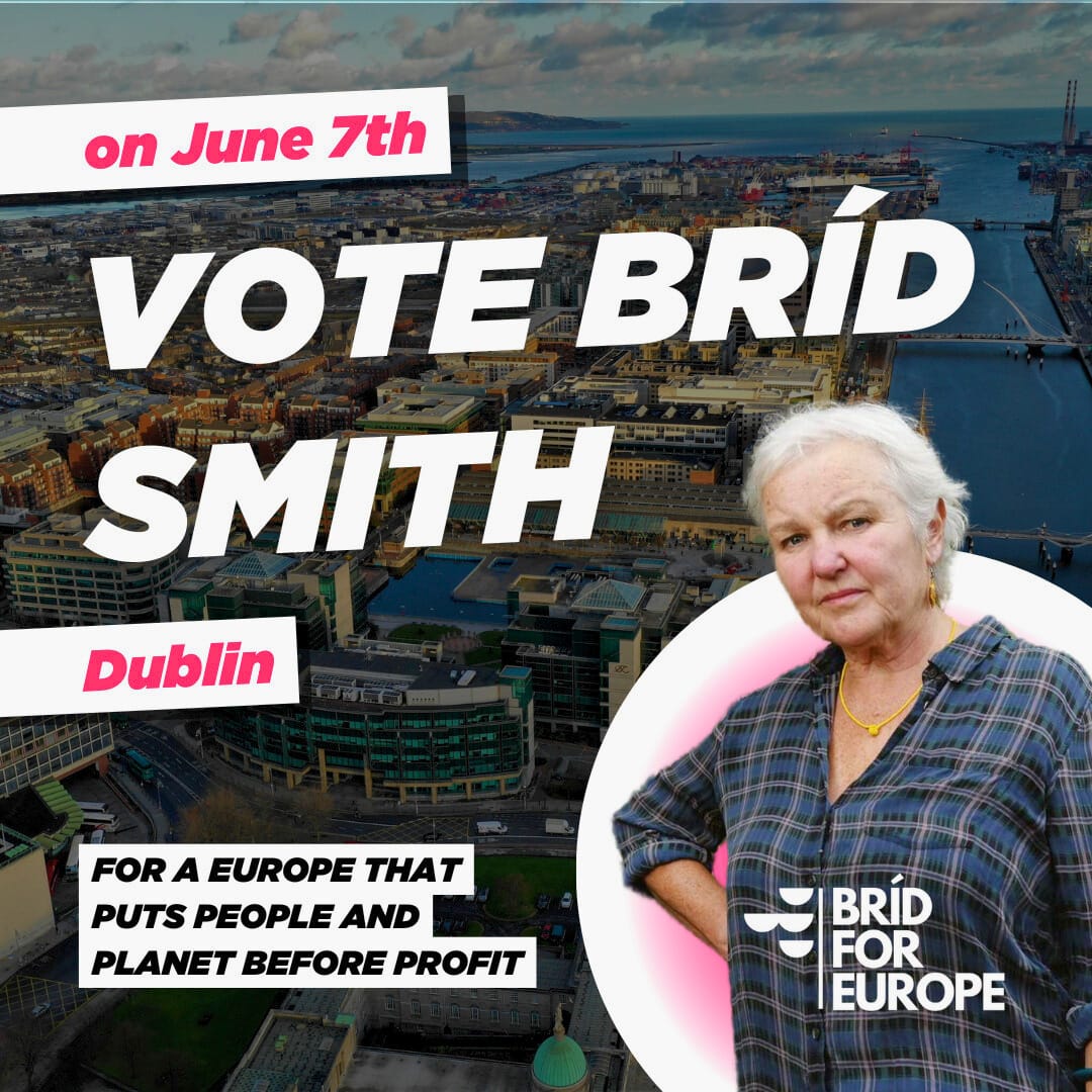 Emm511's tweet photo. Vote @bridsmithTD No1 in Dublin. We really need a socialist voice in Europe!
#VoteLeft #TransferLeft
#Brid4Europe https://t.co/pkAkIK5q2s