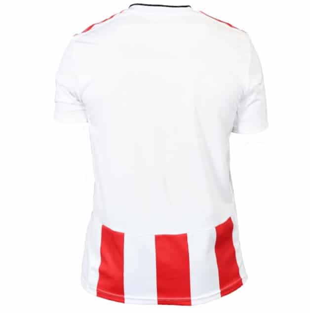 MichaelPotts_'s tweet photo. The beauty of marketing is that you can whip up a fanbase into such a frenzy they completely glaze over the fact their revolutionary new £80 shirt is essentially a template cut from a rubbish #SAFC League One kit 👀 https://t.co/uBjPZ5z3SI