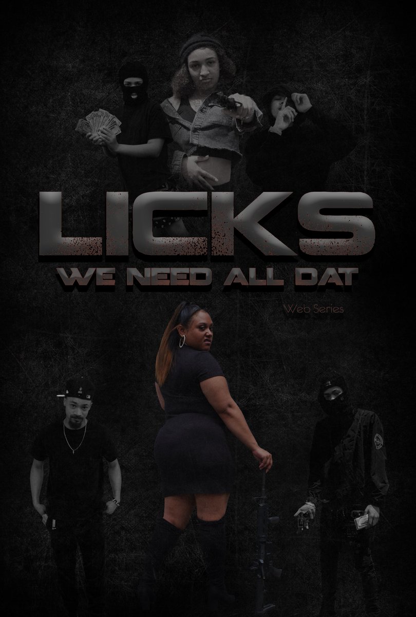 SHOCHEESE's tweet photo. JUNE 7 - 9AM  CST ( HIT THE LIKE AND NOTIFICATION BELL --- YOU MUST SUBSCRIBE NOW !! https://t.co/822ECnQfxH

NEW WEB SERIES ALERT !!!

LICKS - WE NEED ALL DAT

THIS IS JUST THE TRAILER !! SERIES COMING SOON !! https://t.co/WQYvxg0p0x