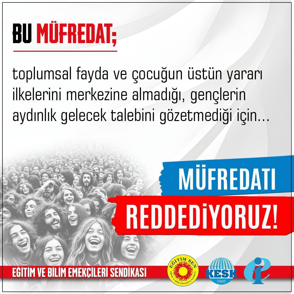 #UyarıyoruzBilimdışımüfredatıgeriçek