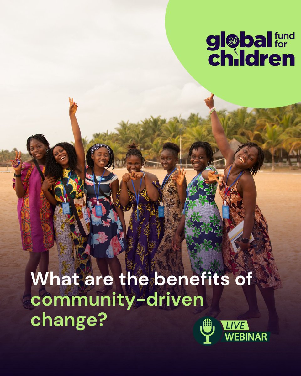 Global4Children's tweet photo. 💻 [Virtual Event] Advancing Children's Education and Wellbeing: The role of Communities in Creating an Enabling Environment with @Tostan 
 
📆: Thursday, June 27th
⏰: 2PM - 4PM GMT 
📲 : https://t.co/nTk8t9ugCK

Stay tuned for more details on our panelists and moderator! https://t.co/STca4hFxSV