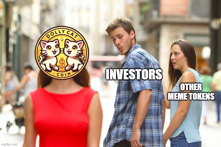 DollyCatToken's tweet photo. 👀🐱 All eyes on DollyCat ($DOCAT)! 🐱👀

Investors are turning away from other meme tokens and focusing on the game-changer. Don't miss out on the excitement and potential of DollyCat!

#DollyCatToken #CryptoCommunity #MemeToken #InvestSmart https://t.co/dXz1QYGRSj