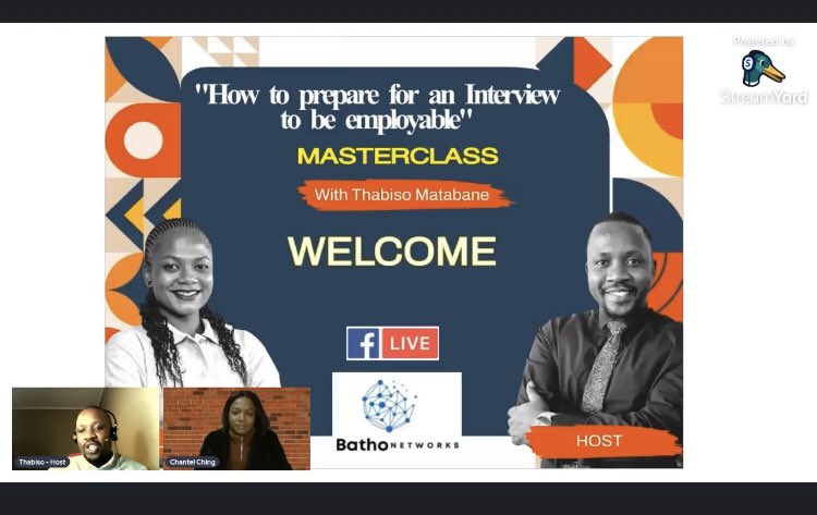 Thabiso Matabane "The Change Agent" tweet media