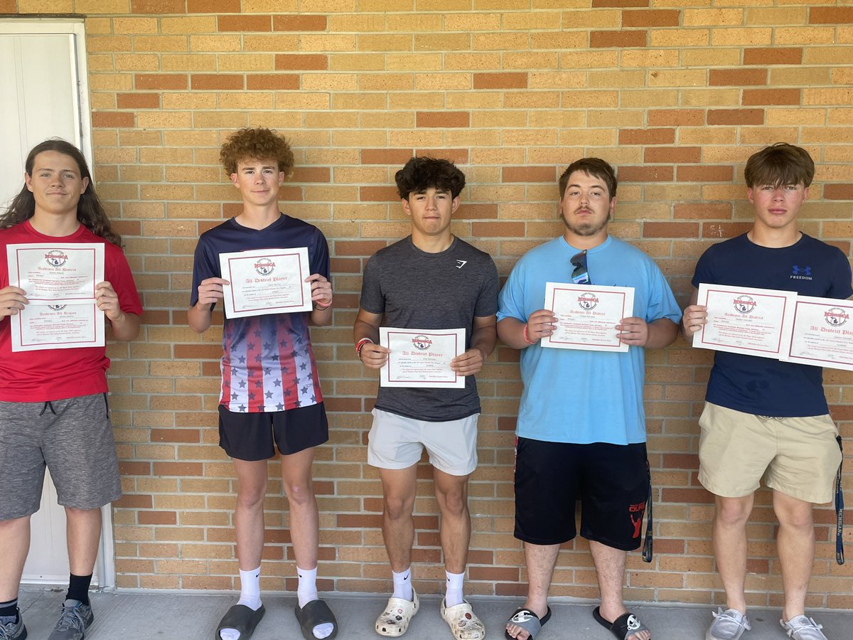 All-District
Jaiden Horvath
<a href="/EloyMartinezJr2/">Eloy Martinez Jr</a> 
<a href="/Mccoy_Jaret24/">Jaret Mccoy</a> 

All-District Academics
Ethan Abbott
Caleb Burrows
Jaiden Horvath

All-Region Academics
Ethan Abbott