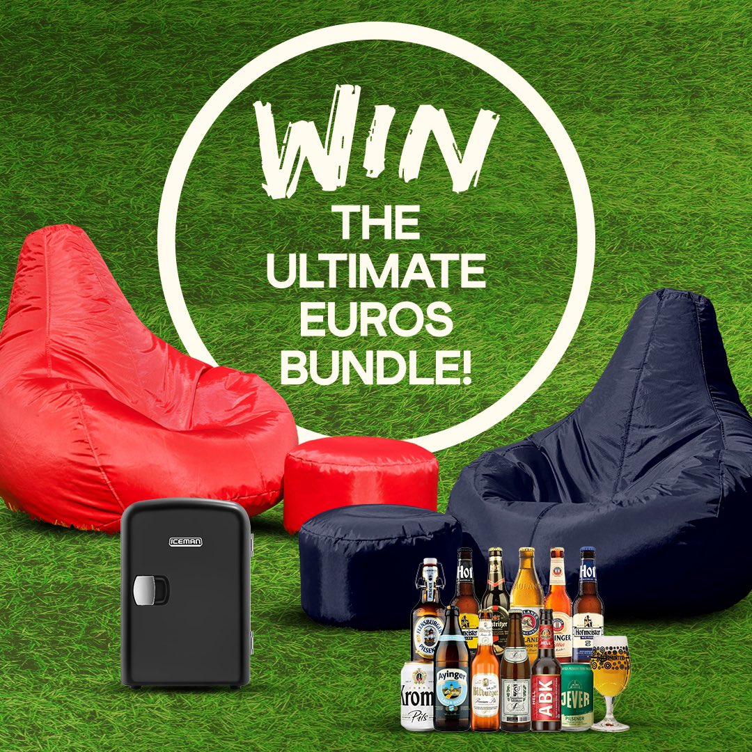 BeanBagBazaar's tweet photo. 🏆⚽ EUROS GIVEAWAY ⚽🏆
To celebrate the return of the Euros, we’re giving you the chance to win the ultimate Euros bundle!
 
For your chance to win, all you need to do is:
 🌟Follow us (@beanbagbazaar)
 ⚽@ the biggest football fan you know in the replies
 🌟Retweet this post https://t.co/z1zQFGLQww
