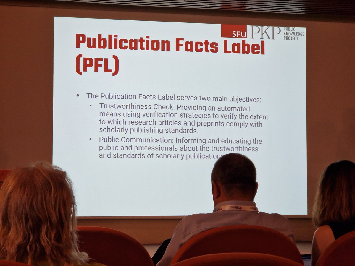 JaneBuggle's tweet photo. Muge Bakliogu of PKP on the Publications Fact Label #IFLAD24 https://t.co/rVShIJgTTz